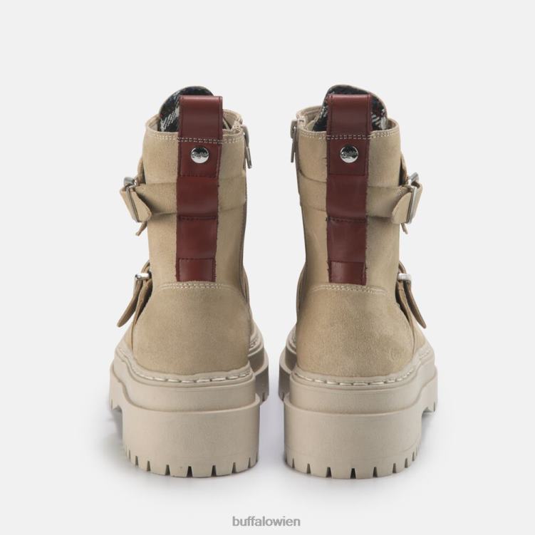 bei Buffalo Sari-Stiefelette aus Wildleder Beige 0FX48705 |Stiefel
