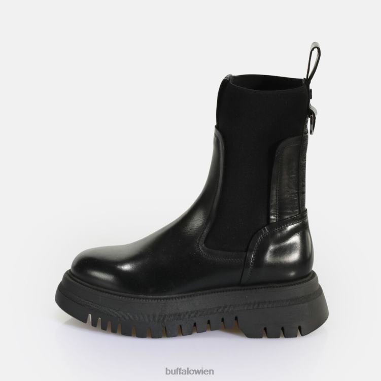 bei Buffalo Shade Sock Chealsea-Stiefelette Schwarz 0FX48802 |Stiefel