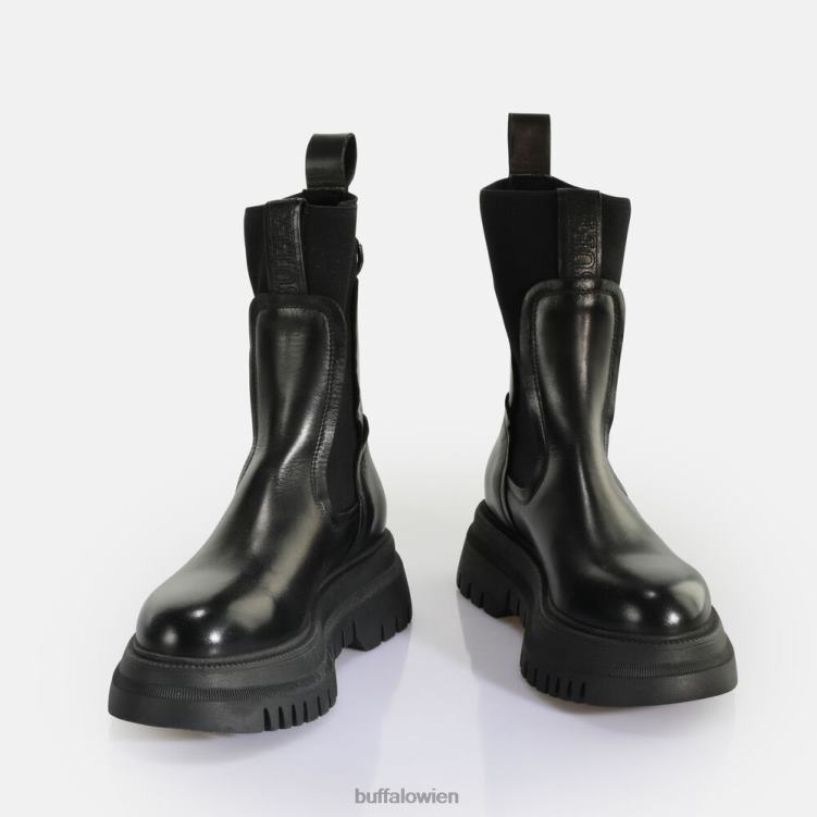 bei Buffalo Shade Sock Chealsea-Stiefelette Schwarz 0FX48802 |Stiefel