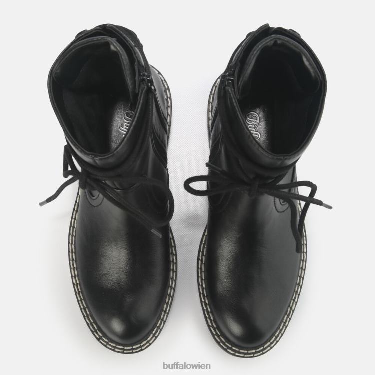 bei Buffalo Stash-Stiefelette vegan Schwarz 0FX48698 |Stiefel