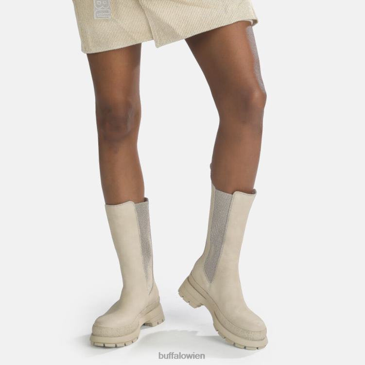 bei Buffalo Sveja Bootie flach vegan Creme 0FX48695 |Stiefel