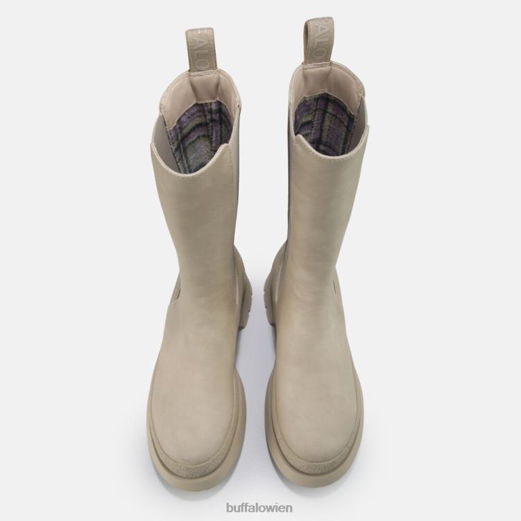 bei Buffalo Sveja Bootie flach vegan Creme 0FX48695 |Stiefel