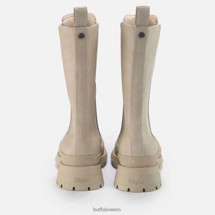 bei Buffalo Sveja Bootie flach vegan Creme 0FX48695 |Stiefel