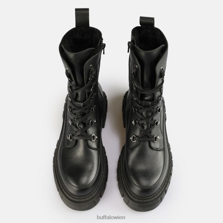 bei Buffalo Warme Stiefeletten von Scape zum Schnüren Schwarz 0FX48505 |Stiefel