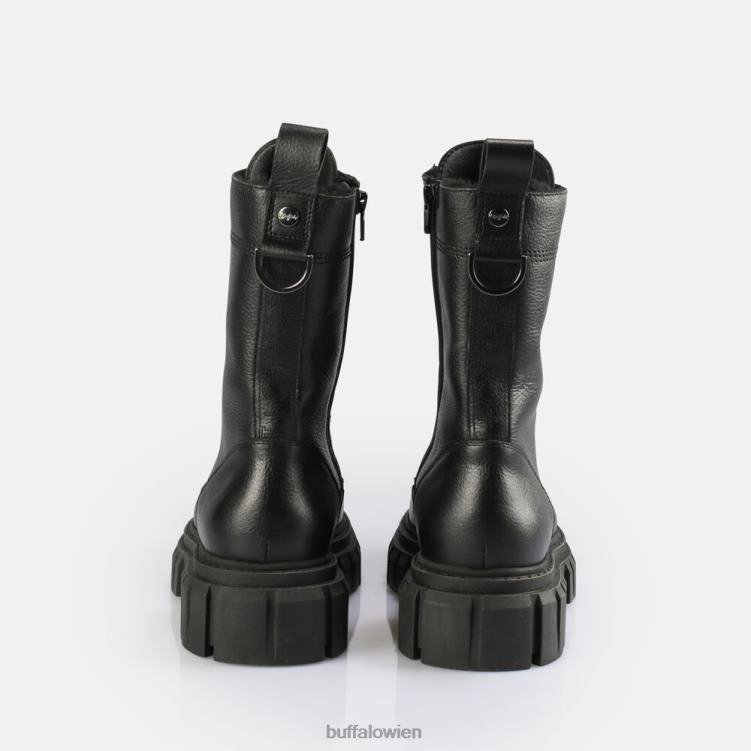 bei Buffalo Warme Stiefeletten von Scape zum Schnüren Schwarz 0FX48505 |Stiefel