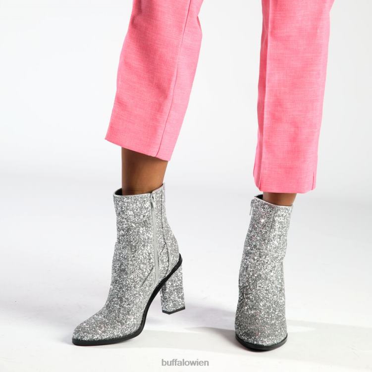 bei Buffalo Zoe Ankle Stiefeletten vegan Silber 0FX48335 |Stiefel