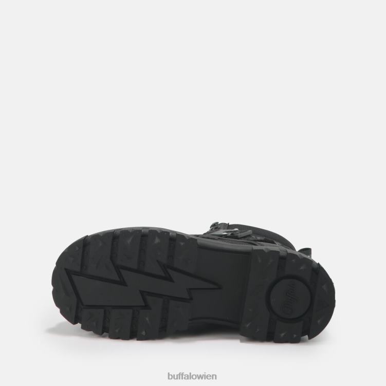 bei Buffalo aspha com1 Stiefeletten vegan Schwarz 0FX48583 |Stiefel