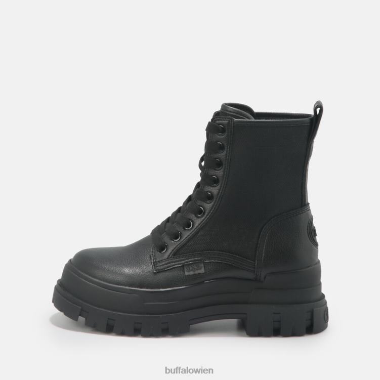 bei Buffalo aspha com2 Stiefeletten vegan Schwarz 0FX48190 |Stiefel