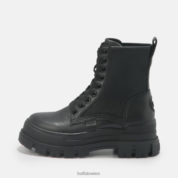 bei Buffalo aspha com2 Stiefeletten vegan Schwarz 0FX48733 |Stiefel