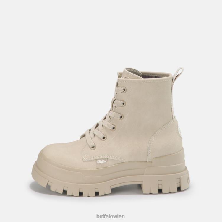 bei Buffalo aspha rld Stiefeletten vegan Creme 0FX48358 |Stiefel