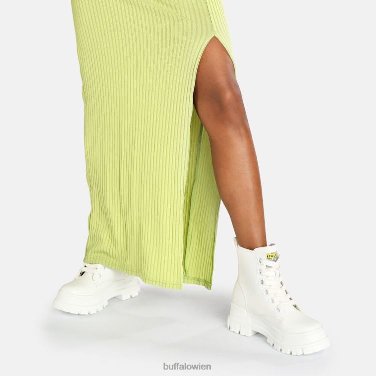 bei Buffalo aspha rld Stiefeletten weiß schwarz 0FX48696 |Stiefel