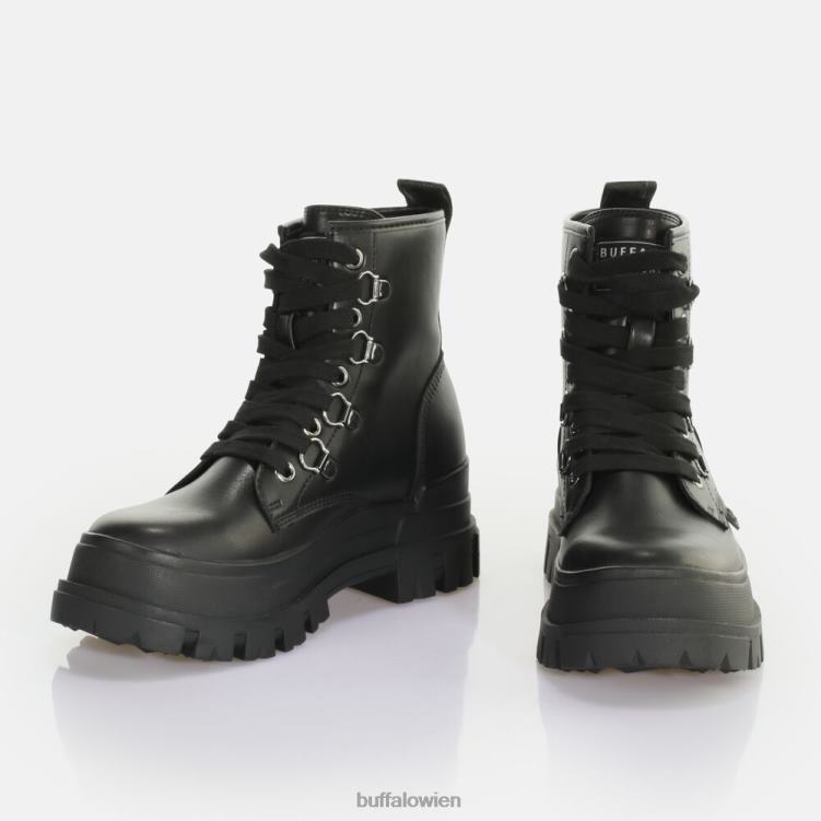 bei Buffalo aspha rld Wanderstiefel Stiefeletten vegan Schwarz 0FX48841 |Stiefel